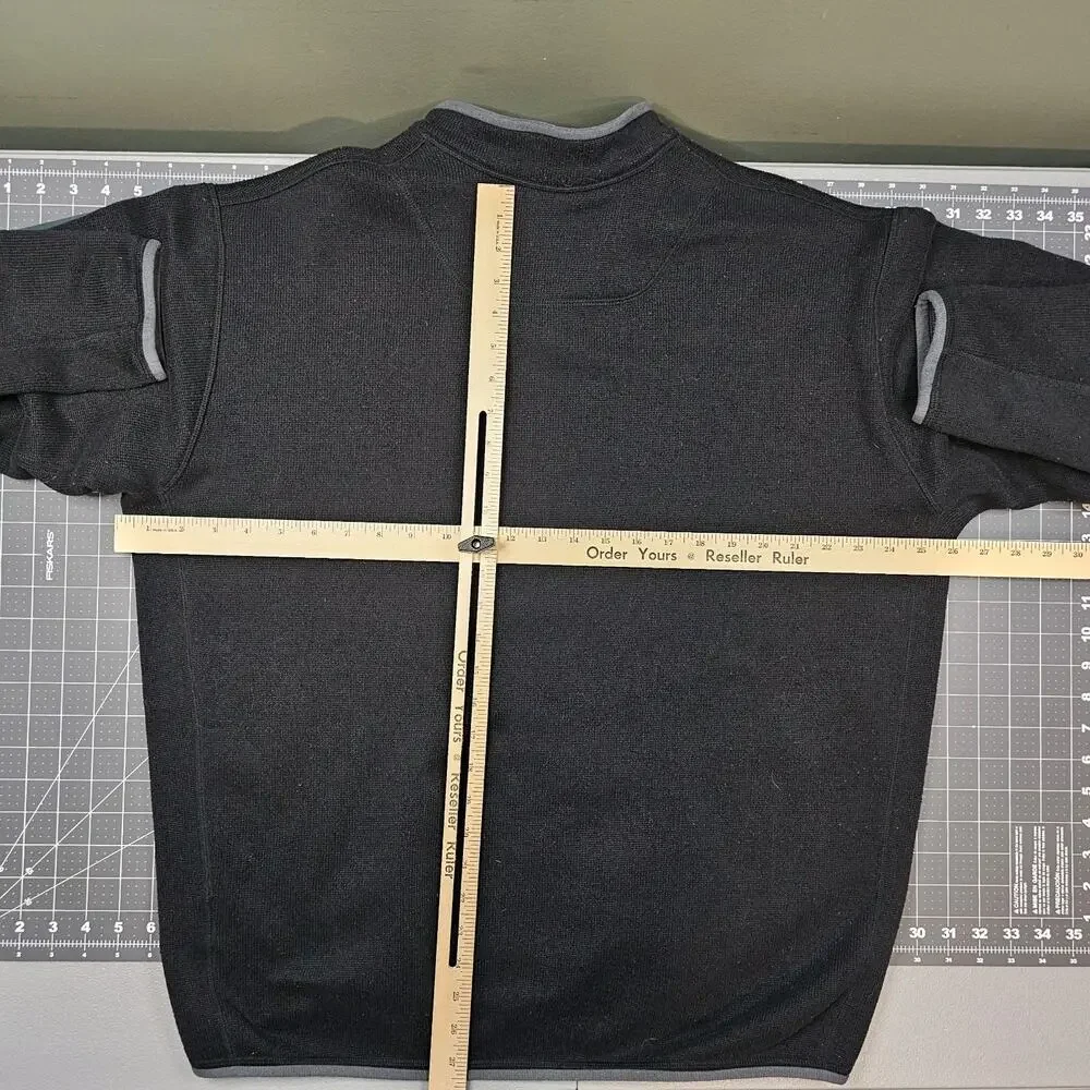 Arc'teryx Covert 1/2 Zip Pullover XL Polartec Fleece Jacket Black Tactical Work - Picture 7 of 9